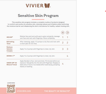 Load image into Gallery viewer, Vivier Sensitive Skin Program with Makeup Bag
